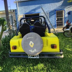 Renault 12 Mod. 73 (motor 1400) con techo de lona desmontable